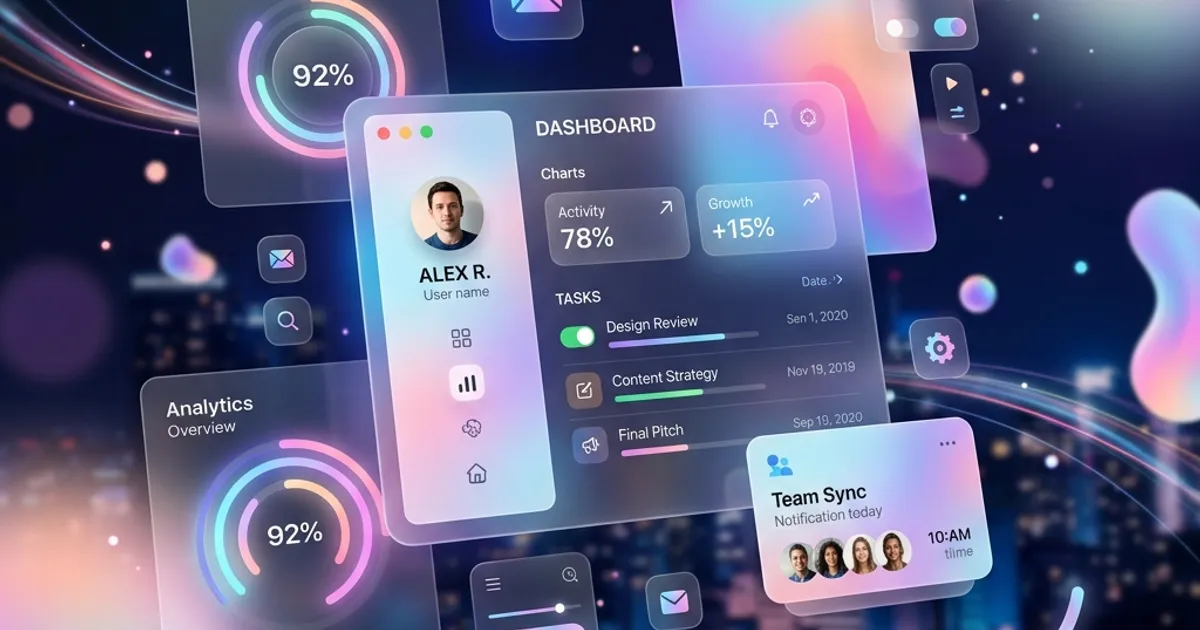 اتجاهات UI/UX الحديثة لتصميم مواقع عالية الأداء