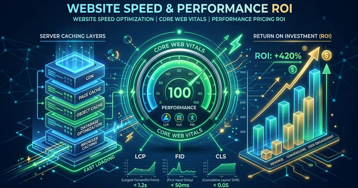 Website Speed Optimization Pricing & Core Web Vitals ROI